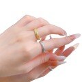 wholesale S925 Silver Italian Brushed Gold Wrapped Ring with Layered Woven Texture and Elegant Style-0-4