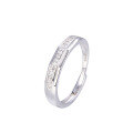 wholesale Sterling Silver S925 Women's Ring Minimalist Niche Design Stylish Versatile Adjustable Open Finger Ring Accessory-0-4