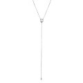 wholesale S925 Sterling Silver Niche Fringe Versatile Choker Necklace with Micro-Inlaid Zircon Chain for Foreign Trade Jewelry Wholesale Women's-0-4