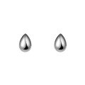 wholesale S925 Silver Polished Waterdrop Thread Ear Studs for Women, Korean Style Summer Minimalist Student Ear Jewelry M02023-0-4
