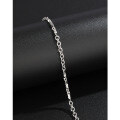 wholesale 925 Sterling Silver 25 Cylinder Cross Chain Necklace Men's Hip-Hop Personality Bold Trendy Thick Style Silver Chain Men's Necklace-0-3