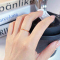 wholesale 925 Sterling Silver Ultra-thin Full Body Polished Plain Ring For Women-0-4