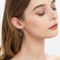 Metal Star Tassel Earrings, Wholesale, Light Luxury, Advanced, Niche Design, Fashion Versatile-0-0