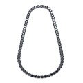 wholesale 925 Sterling Silver Black Moissanite Tennis Hip Hop Necklace, European and American Cross-Border Full Diamond Chain Accessory Fashion Factory Ready Stock Wholesale-0-0
