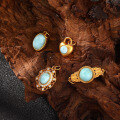 wholesale S925 Silver Inlaid Topaz and Larimar Small Pendant, DIY Handmade Necklace Bracelet Beading and Braiding Accessories-0-1