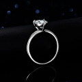 S925 Silver Heart-Shaped Moissanite Ring, 2ct Heavy Craft Factory Live-0-2