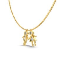 wholesale 925 Sterling Silver Cross-Border New Cartoon Pendant Necklace for Women, Dainty Collarbone Chain, Unisex Personalized Jewelry-DY190896-SG-WH 925 silver