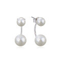 wholesale S925 Sterling Silver Shell Pearl Earrings, Korean Style Imitation Pearl Earrings, Fashionable Trendy Mother's Day Gift, Available for Dropshipping on Temu-0-4