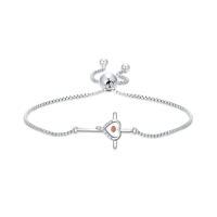 wholesale Cross Mustard Seed Bracelet 925 Sterling Silver Faith Christian Jewelry Christmas Gifts For Women Her -style_name:cross-2