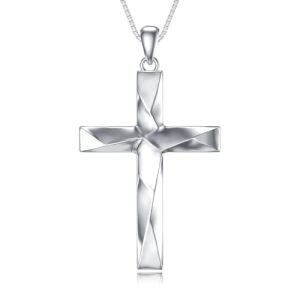 Origami Cross Necklace