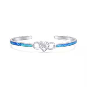 9-Infinity Heart Bracelet