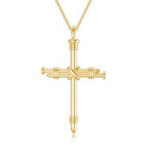 I02-Nail Cross Gold