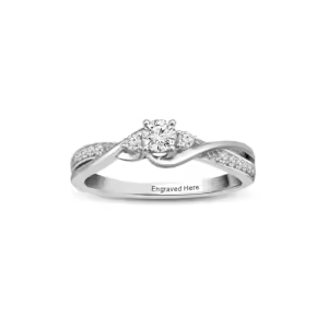 Moissanite Ring