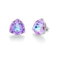 wholesale TOUPOP Birthstone Earrings For Women 925 Sterling Silver Simple Dainty Crystal Stud Earrings Jewelry Christmas Valentine Mothers Day Birthday Gifts For Women Her Girlfriend -color_name:02-Feb-Amethyst