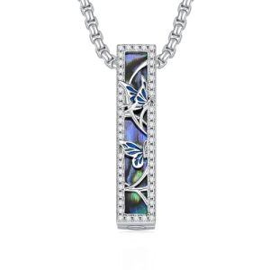 Butterfly Abalone Urn Necklace