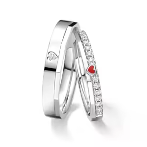 A Wedding Ring Set