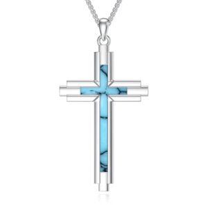 K03-Turquoise Cross
