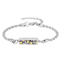 TOUPOP 925 Sterling Silver Abalone Shell Tree Of Life Cremation Jewelry-style_name:Sunflower