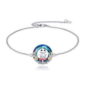 Frog-Blue Circle Crystal