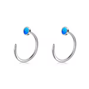 2-Blue Opal / Silver
