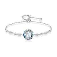 wholesale TOUPOP Tree Of Life Birthstone Bracelet 925 Sterling Silver Family Tree Austrian Crystal Jewelry Anniversary Birthday Christmas Gifts For Women Wife Girlfriend Her -color_name:10-Oct-Opal