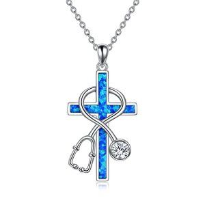 A00-Blue Opal Stethoscope