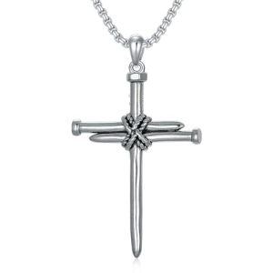 B01 Nail Cross Silver