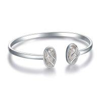 wholesale 925 Sterling Silver Bracelet For Women Gemstone Bracelet Bangle Fine Jewelry Birthday Christmas Gifts For Women Her Wife Mom -color_name:B-Black Rutilated Quartz