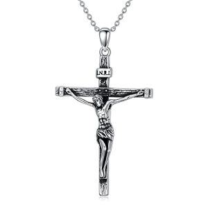 E01-Crucifix Necklace