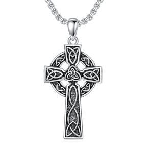 H Celtic Cross Necklace