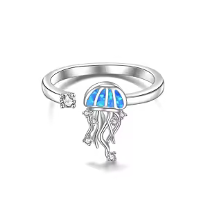 Jellyfish Ring-Blue