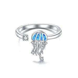Jellyfish Ring-Blue