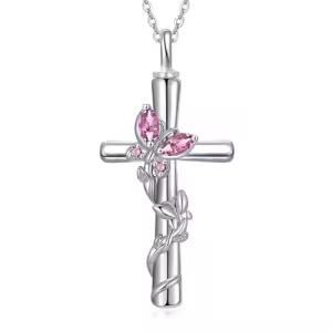 Butterfly Cross Urn-Oct