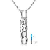 wholesale TOUPOP Sterling Silver Cremation Jewelry For Ashes Cremation Keepsake Memorial Urn Necklace For Ashes For Women -style_name:4-Heart