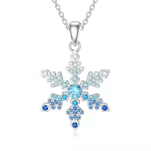 B-Blue Snowflake