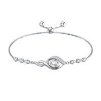 wholesale Christmas Gifts Birthstone Bracelet For Women 925 Sterling Silver Infinity Love Jewelry Birthday Gifts For Women Mom Wife Girlfriend -color_name:04-April-Synthetic Diamond