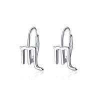 wholesale TOUPOP 925 Sterling Silver Horoscope Zodiac 12 Constellation Astrology Leverback Dangle Earrings For Women -style_name:(10/24-11/22) Scorpio Earrings
