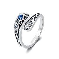 wholesale TOUPOP Spoon Rings For Women 925 Sterling Silver Adjustable Thumb Spoon Rings Promise Engagement Statement Boho Vintage Finger Open Antique Rings Jewelry -style_name:9-Sea Turtle