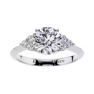 I Moissanite Ring