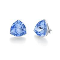 wholesale TOUPOP Birthstone Earrings For Women 925 Sterling Silver Simple Dainty Crystal Stud Earrings Jewelry Christmas Valentine Mothers Day Birthday Gifts For Women Her Girlfriend -color_name:12-Dec-Blue Topaz