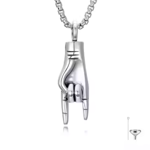 Italian Hand Ashes Necklace