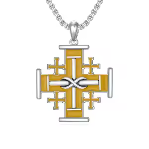 K Jerusalem cross Yellow