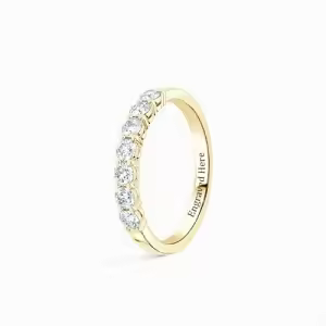B Gold Ring