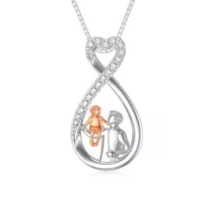 Infinity-Father Daughter Necklace