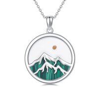 wholesale TOUPOP Mustard Seed Faith Necklace 925 Sterling Silver Faith Move Mountains Pendant Necklace Christmas Birthday Anniversary Jewelry Gift For Women Girlfriend -style_name:1-Mountain