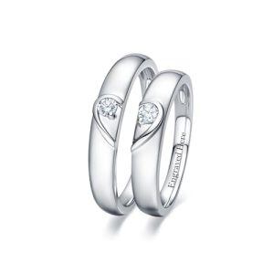 D Moissanite Wedding Band Sets