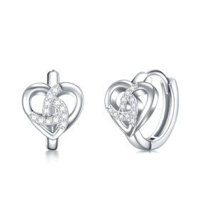 Heart Celtic Earring