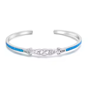 8-Celtic Blue Opal Bracelet