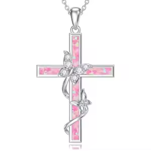 Created Pink Opal