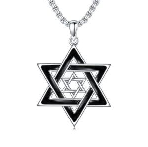 Black Double Star of David